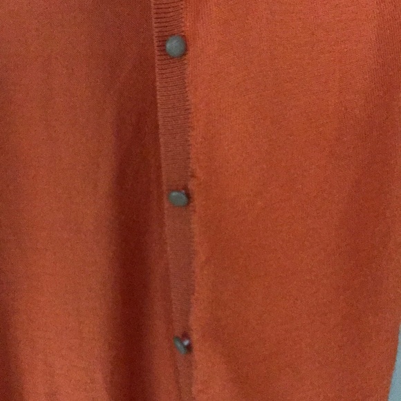 Orange French cardigan - Picture 2 of 4